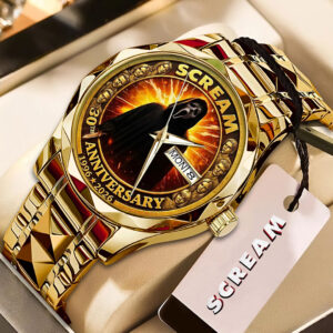 Scream 30th Anniversary Alloy Luxury Quartz Watch - TMTHU3963