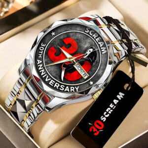 Scream 30th Anniversary Alloy Luxury Quartz Watch - GNE5024