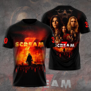Scream 30th Anniversary 3D Apparel - GNE5016