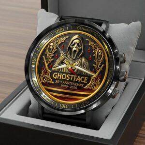 Scream 30th Anniversary Black Stainless Steel Watch - HOATT16100