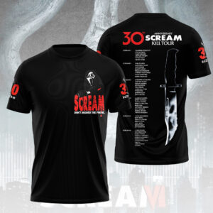 Scream 30th Anniversary 3D Apparel - HOATT16376
