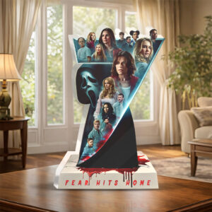 Scream Custom Shape Acrylic Plaque - HOATT16202