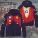 Scuderia Ferrari F1 Team 2026 3D Windbreaker Jacket – TANTN21047