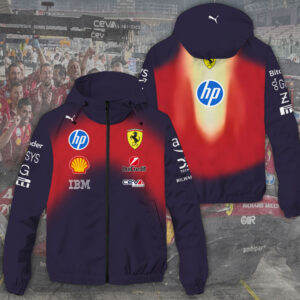 Scuderia Ferrari F1 Team 2026 3D Windbreaker Jacket - TANTN21047