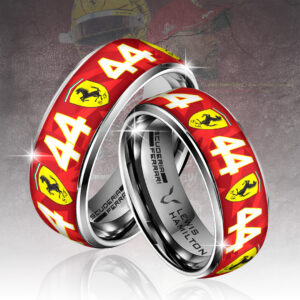 Scuderia Ferrari Las Vegas x Lewis Hamilton Custom Alloy Ring - GNE5220