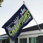 Seattle Seahawks 2025 Super Bowl LX Champions 3D Double-side House Flag – TMTHU3867