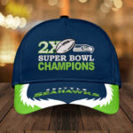 Seattle Seahawks 2025 Super Bowl LX Champions 3D Embroidered Cap – HOATT16206