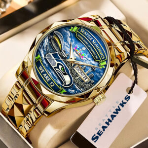 Seattle Seahawks 2025 Super Bowl LX Champions Alloy Luxury Quartz Watch - GNE5072