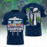 Seattle Seahawks 2025 Super Bowl LX Champions 3D Apparel – TANTN20973