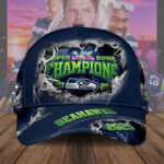 Seattle Seahawks 2025 Super Bowl LX Champions Classic Cap – TMTHU3862