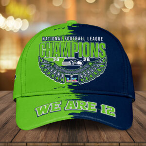 Seattle Seahawks 2025 Super Bowl LX Champions Classic Cap – HOATT16357
