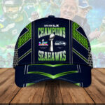 Seattle Seahawks 2025 Super Bowl LX Champions Classic Cap – HOATT16205