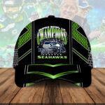 Seattle Seahawks 2025 Super Bowl LX Champions Classic Cap – HOATT16232