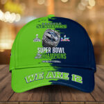 Seattle Seahawks 2025 Super Bowl LX Champions Classic Cap – HOATT16289
