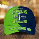 Seattle Seahawks 2025 Super Bowl LX Champions Classic Cap – HOATT16311