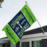 Seattle Seahawks 2025 Super Bowl LX Champions 3D Double-side House Flag – HOATT16161