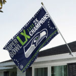 Seattle Seahawks 2025 Super Bowl LX Champions 3D Double-side House Flag – TANTN20987