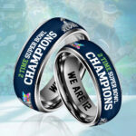 Seattle Seahawks 2025 Super Bowl LX Champions Custom Alloy Ring – HOATT16185
