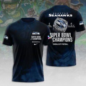 Seattle Seahawks 2025 Super Bowl LX Champions 3D Apparel - HOATT16175