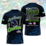 Seattle Seahawks 2025 Super Bowl LX Champions 3D Apparel – HOATT16340