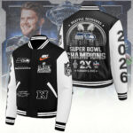 Seattle Seahawks 2025 Super Bowl LX Champions Varsity Jacket – TANTN21094