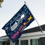 Seattle Seahawks 2025 Super Bowl LX Champions 3D Double-side House Flag – TMTHU3851