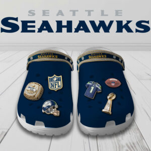Seattle Seahawks Custom Clogs -  TMTHU3730