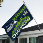 Seattle Seahawks Super Bowl LX Champions 3D Double-side House Flag – MAITM14854