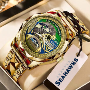 Seattle Seahawks Super Bowl LX Champions - Alloy Luxury Quartz Watch - MAITM14762