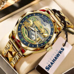 Seattle Seahawks Super Bowl LX Champions Alloy Luxury Quartz Watch – MAITM14776