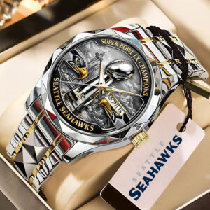 Seattle Seahawks Super Bowl LX Champions Alloy Luxury Quartz Watch - MAITM14902