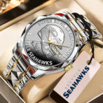 Seattle Seahawks Super Bowl LX Champions Alloy Luxury Quartz Watch – MAITM14865