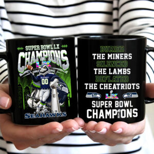 Seattle Seahawks Super Bowl LX Champions Ceramic Mug - MAITM14802