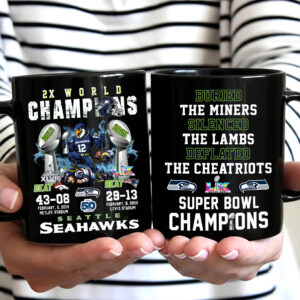 Seattle Seahawks Super Bowl LX Champions Ceramic Mug - MAITM14860