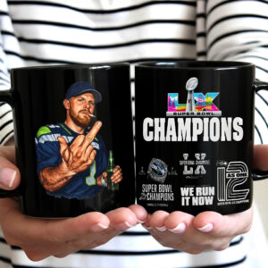 Seattle Seahawks Super Bowl LX Champions Ceramic Mug - MAITM14869