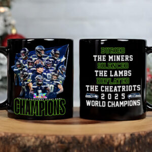 Seattle Seahawks Super Bowl LX Champions Ceramic Mug - HOATT16266