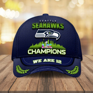 Seattle Seahawks Super Bowl LX Champions Classic Cap – MAITM14862
