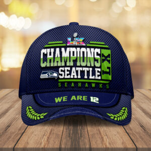 Seattle Seahawks Super Bowl LX Champions Classic Cap - MAITM14897