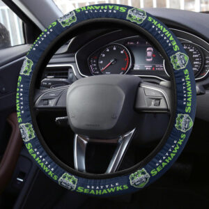 Seattle Seahawks Super Bowl LX Champions Steering Wheel Cover - MAITM14847