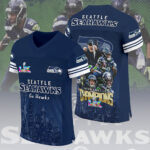 Seattle Seahawks 3D Football Jersey – TMTHU4004