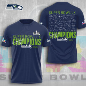 Seattle Seahawks 3D Apparel - GNE5097
