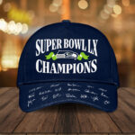 Seattle Seahawks 2025 Super Bowl LX Champions Classic Cap – TMTHU3877