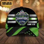 Personalized Seattle Seahawks 2025 Super Bowl LX Champions Classic Cap – TMTHU3967