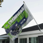 Seattle Seahawks 2025 Super Bowl LX Champions 3D Double-side House Flag – TANTN20985