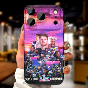 Seattle Seahawks 2025 Super Bowl LX Champions Phone Case – TMTHU3870