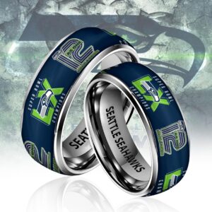 Seattle Seahawks 2025 Super Bowl LX Champions Custom Alloy Ring - HOATT16197