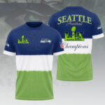 Seattle Seahawks 2025 Super Bowl LX Champions 3D Apparel – HOATT16180