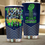 Seattle Seahawks 2025 Super Bowl LX Champions Tumbler Cup – TMTHU4026