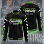 Seattle Seahawks 2025 Super Bowl LX Champions Varsity Jacket – GNE5012