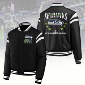 Seattle Seahawks 2025 Super Bowl LX Champions Varsity Jacket - TANTN20982